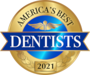 Americas Best Dentists logo 2019 sized at 10
