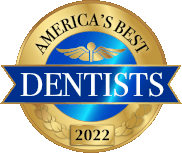 Americas Best Dentists logo 2019 sized at 10